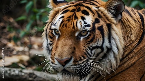 portrait of a bengal tiger