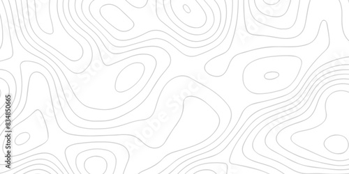 Abstract pattern with lines. Abstract sea map geographic contour map and topographic contours map background. Abstract white pattern topography background. Topographic line map background.