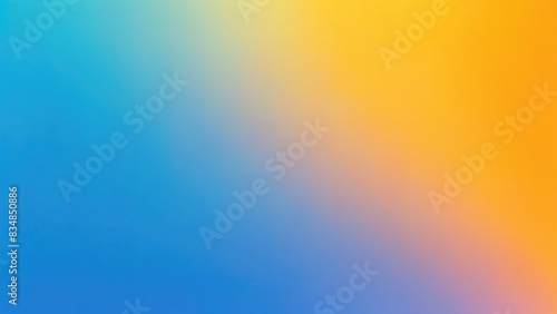 fuzzy Orange blue yellow background gradient