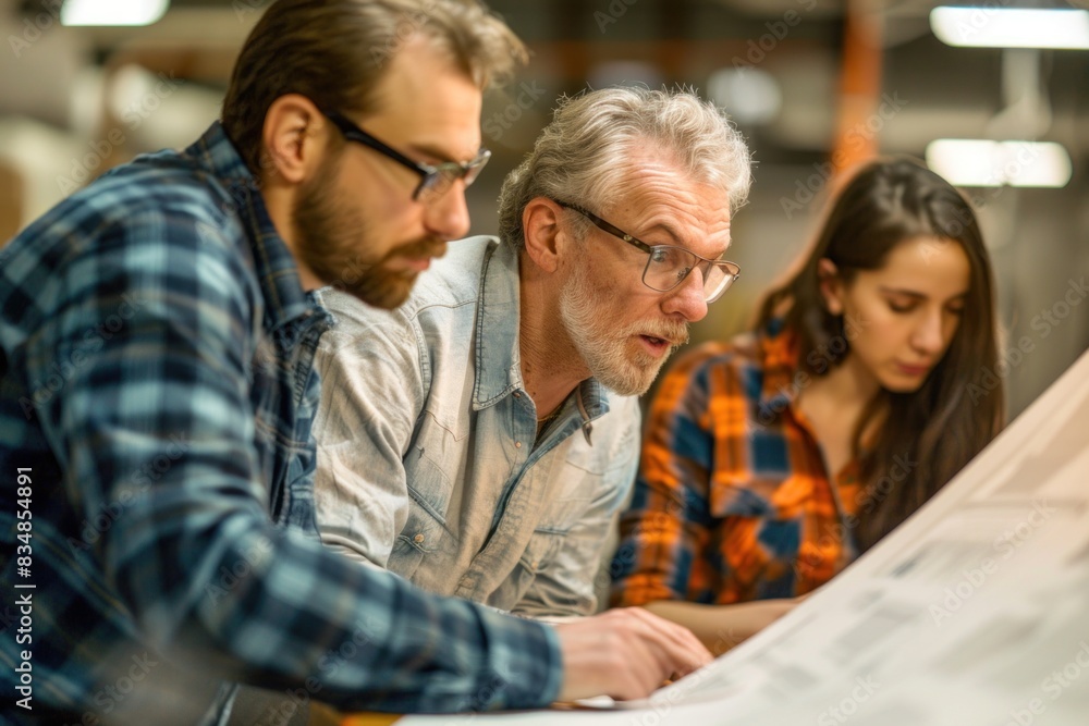 A project manager oversees a team, guiding them with professionalism towards a successful delivery. A project manager oversees a team, guiding them with professionalism towards a successful delivery.