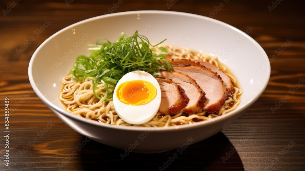 steaming bowl of ramen noodles, with perfectly cooked noodles, steaming bowl of ramen noodles, with perfectly cooked noodles,