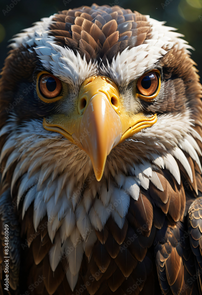 Fototapeta premium Close up eagle