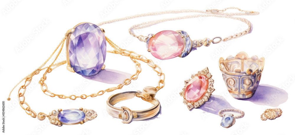 PNG Necklace gemstone jewelry accessories. PNG Necklace gemstone jewelry accessories.