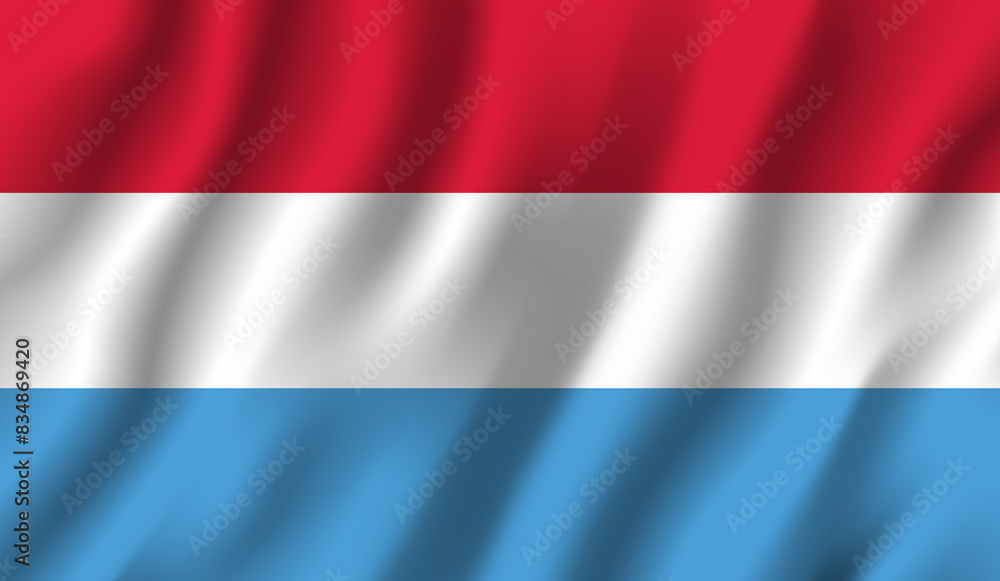 Fototapeta premium National Flag waving flag 3d