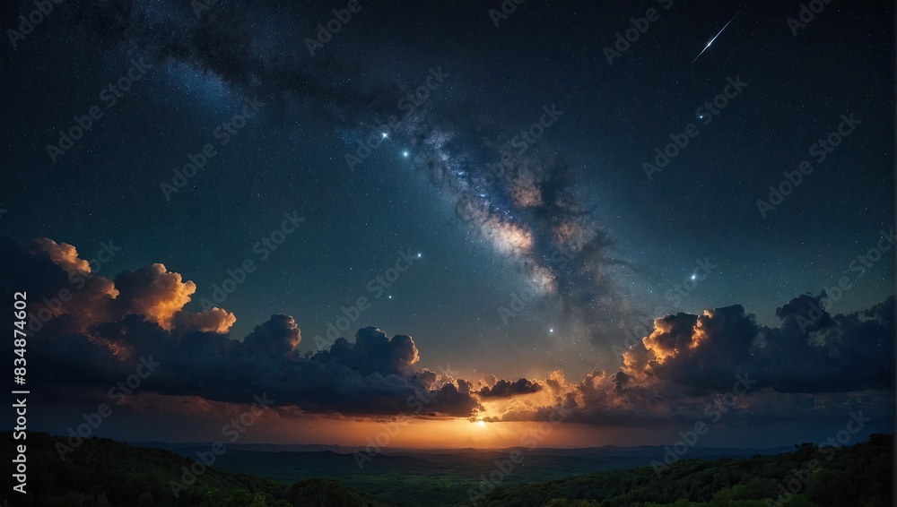 Naklejka premium Galaxy (Digital)