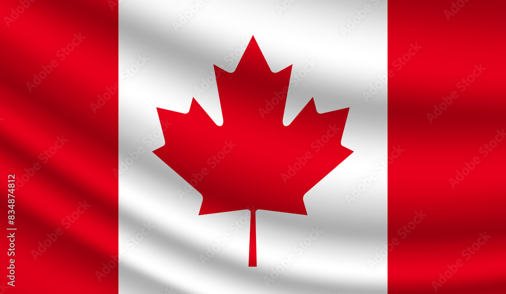 Canada National Flag Photo waving 3d canadian Canada National Flag Photo waving 3d canadian