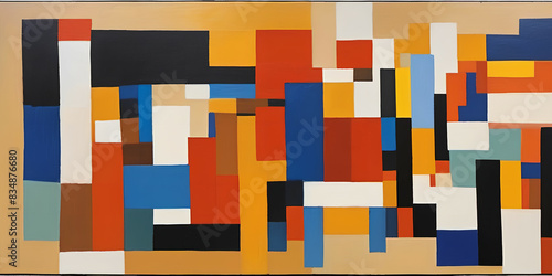 Art background, Suprematism...
