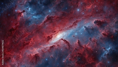 Space galaxy background