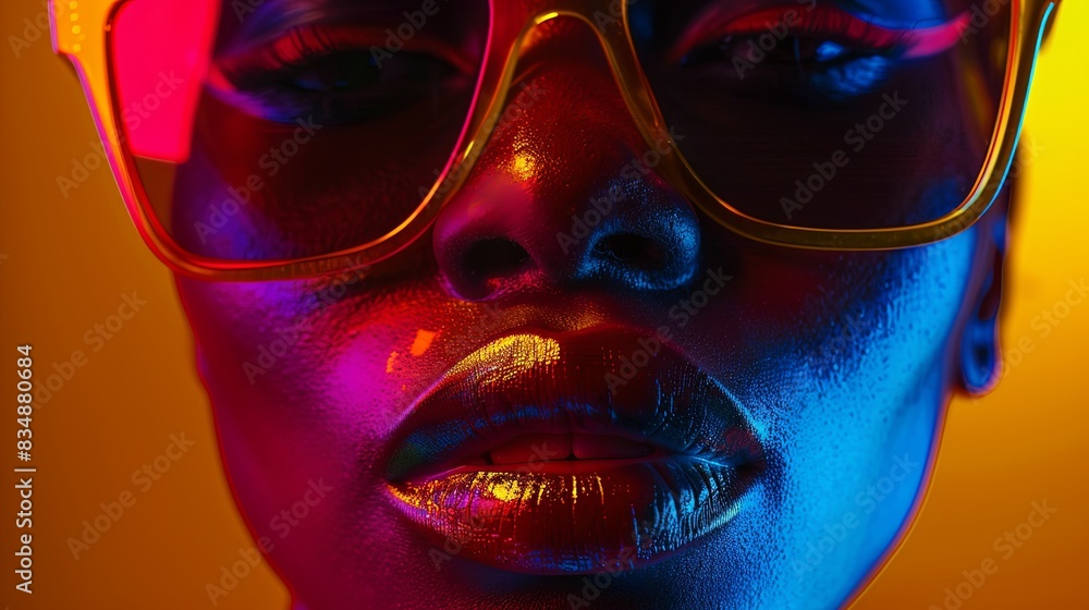 Neon Glow Fashion Editorial Neon Glow Fashion Editorial
