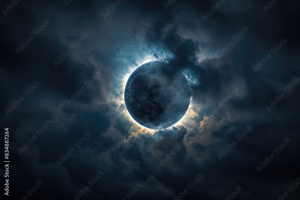 Night's Embrace: Eclipse Ring Shrouded in Darkness Night's Embrace: Eclipse Ring Shrouded in Darkness