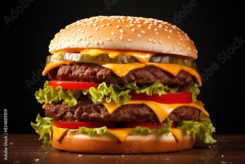 Epic Cheeseburger Indulgence