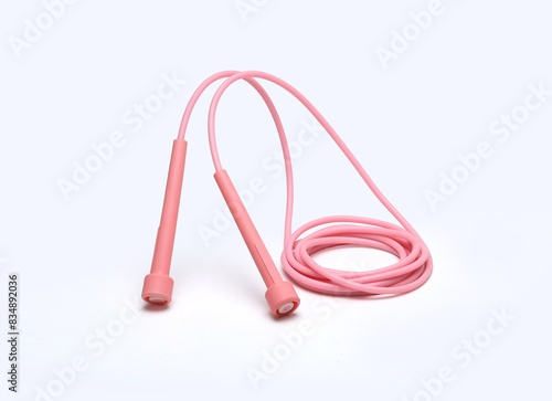 Fotografía skipping rope isolated on white background