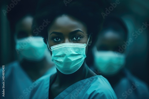 Empowered Black Female Doctors Team