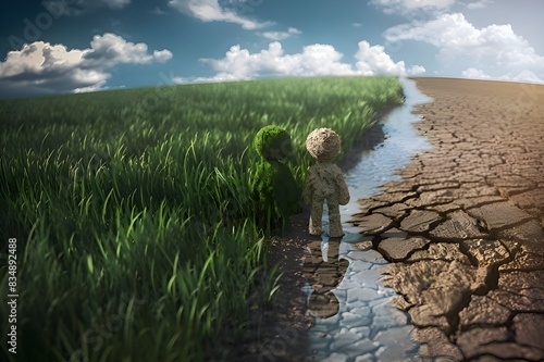 Nature VS Dehydration, Barren