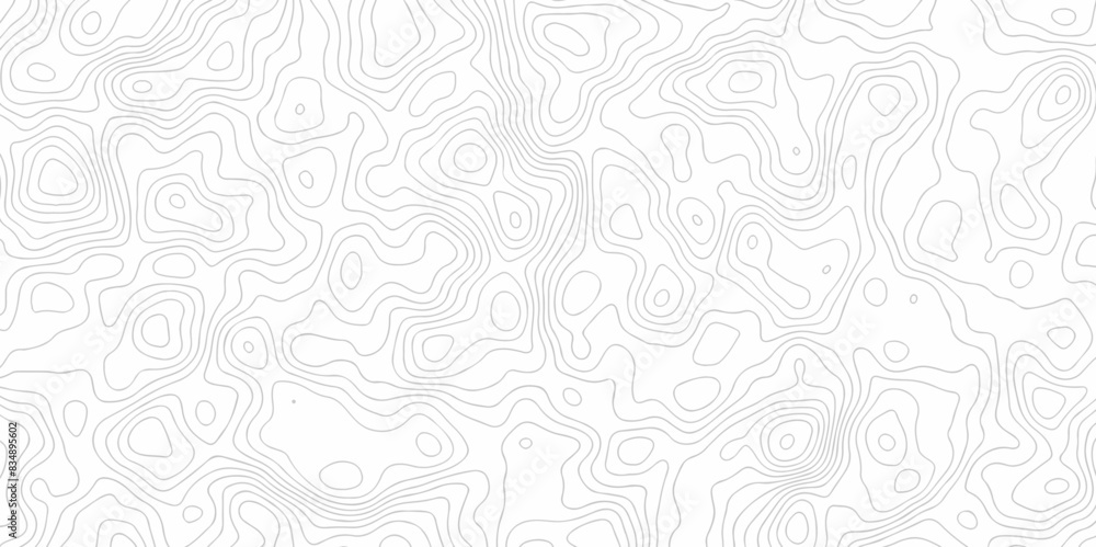 Vector geography landscape Topo contour map on white background, Topographic contour lines. Seamless pattern with lines Topographic map. Geographic mountain relief diagram line wave carve pattern. Vector geography landscape Topo contour map on white background, Topographic contour lines. Seamless pattern with lines Topographic map. Geographic mountain relief diagram line wave carve pattern.