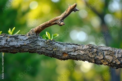 Sun-Kissed Foliage: A Tree's Limb © Andrii 