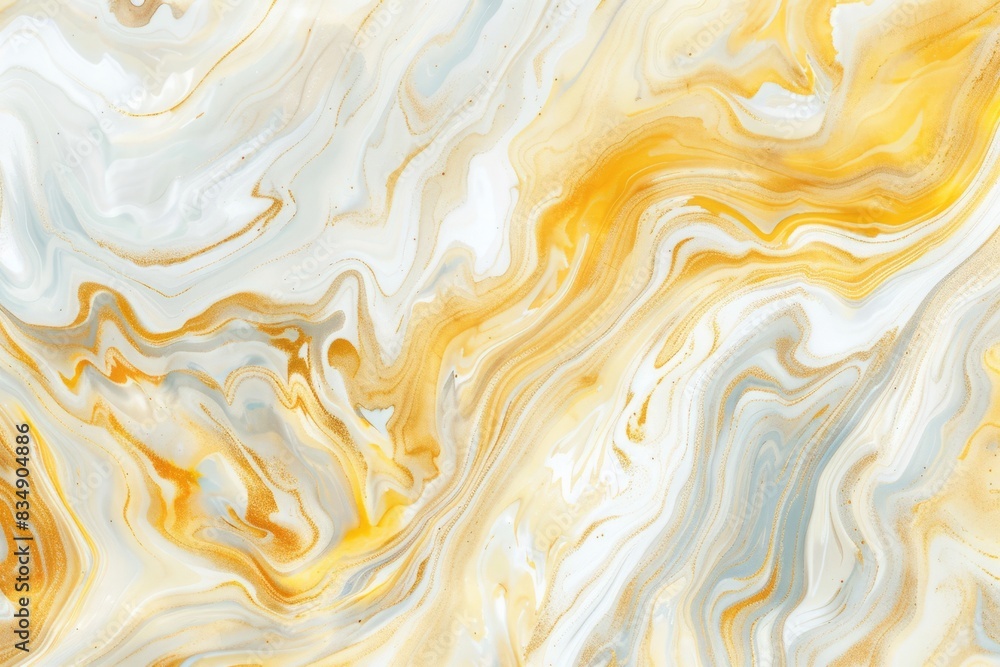 Obraz premium Golden swirl marble design pattern