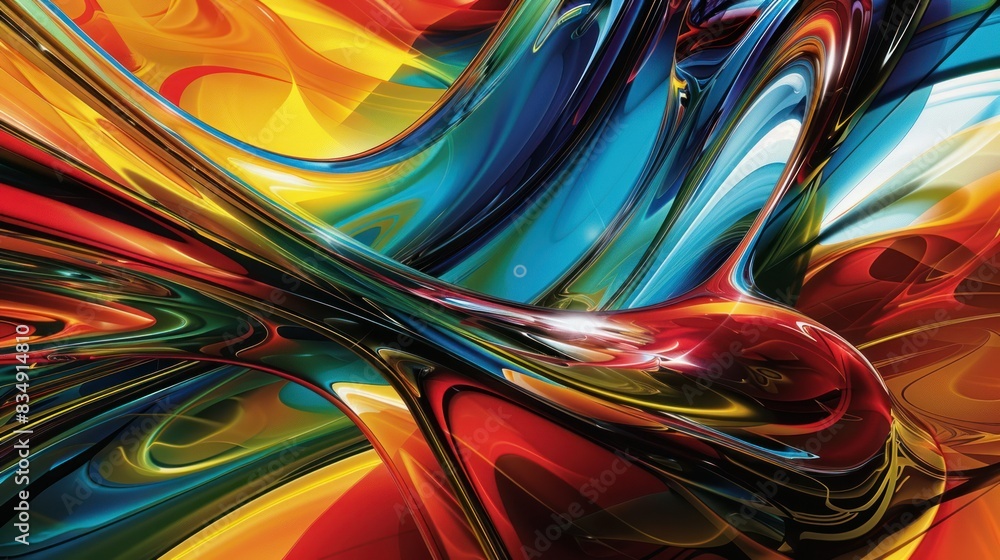 The design stands out with bright, saturated colors. The design stands out with bright, saturated colors.