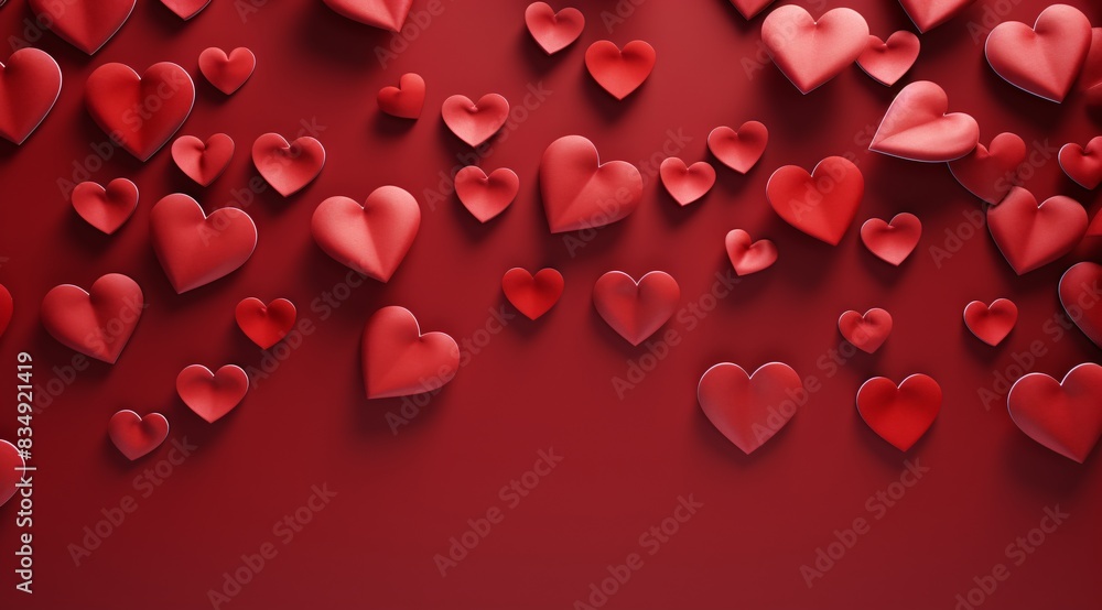 a group of chocolate hearts a group of chocolate hearts