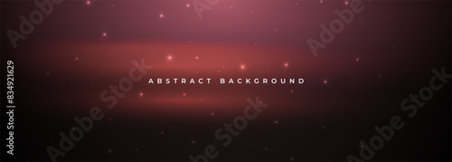 Abstract dark red and black gradient background with sparks. Vector illustration