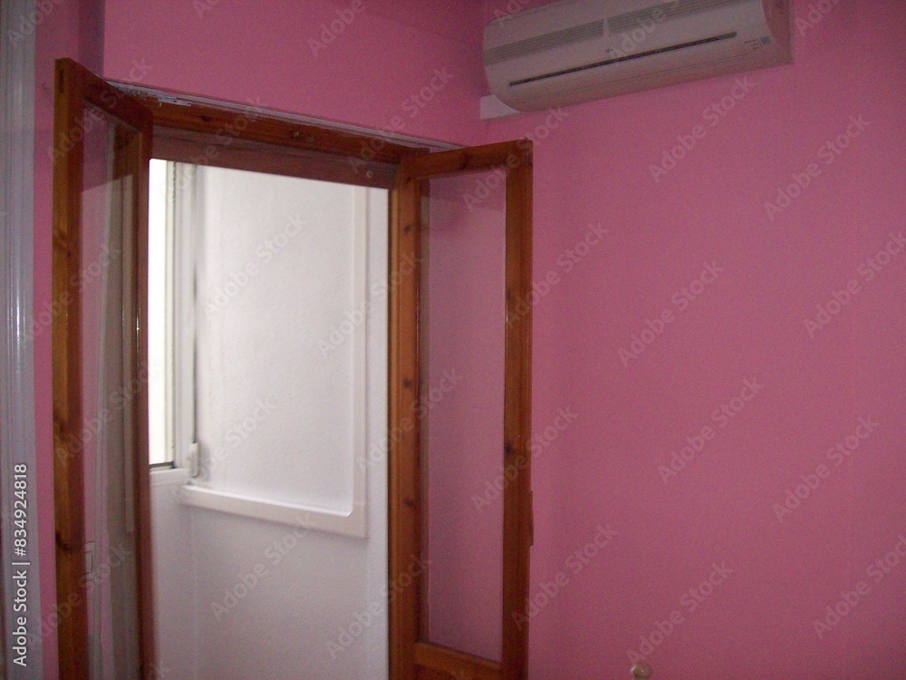Fototapeta premium Habitacion con Ventana con aire