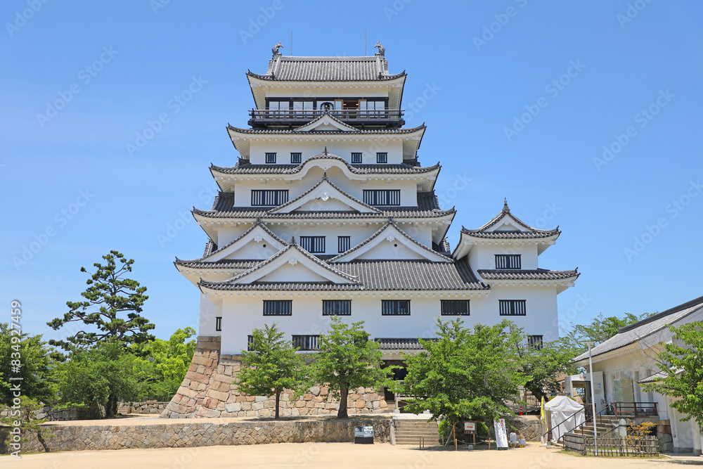 福山城の天守閣