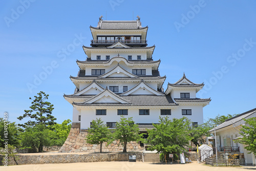 福山城の天守閣