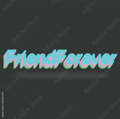 friends forever logo, friend forever wallpaper, friend forever design