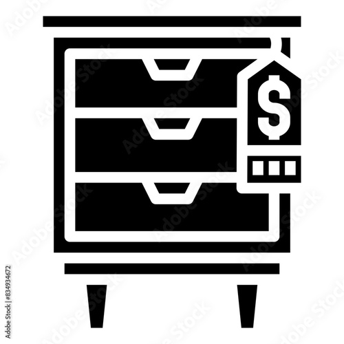 BEDSIDE TABLE,drawer,furniture,household,sale.svg
