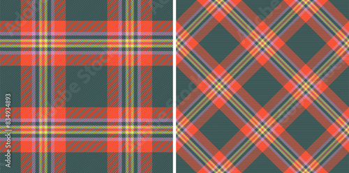 Plaid vector seamless of background texture tartan with a textile pattern fabric check.