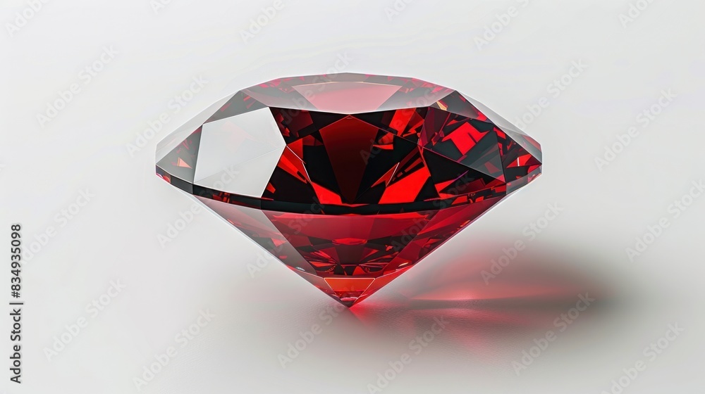 A deep red sapphire represents spirituality. A deep red sapphire represents spirituality.
