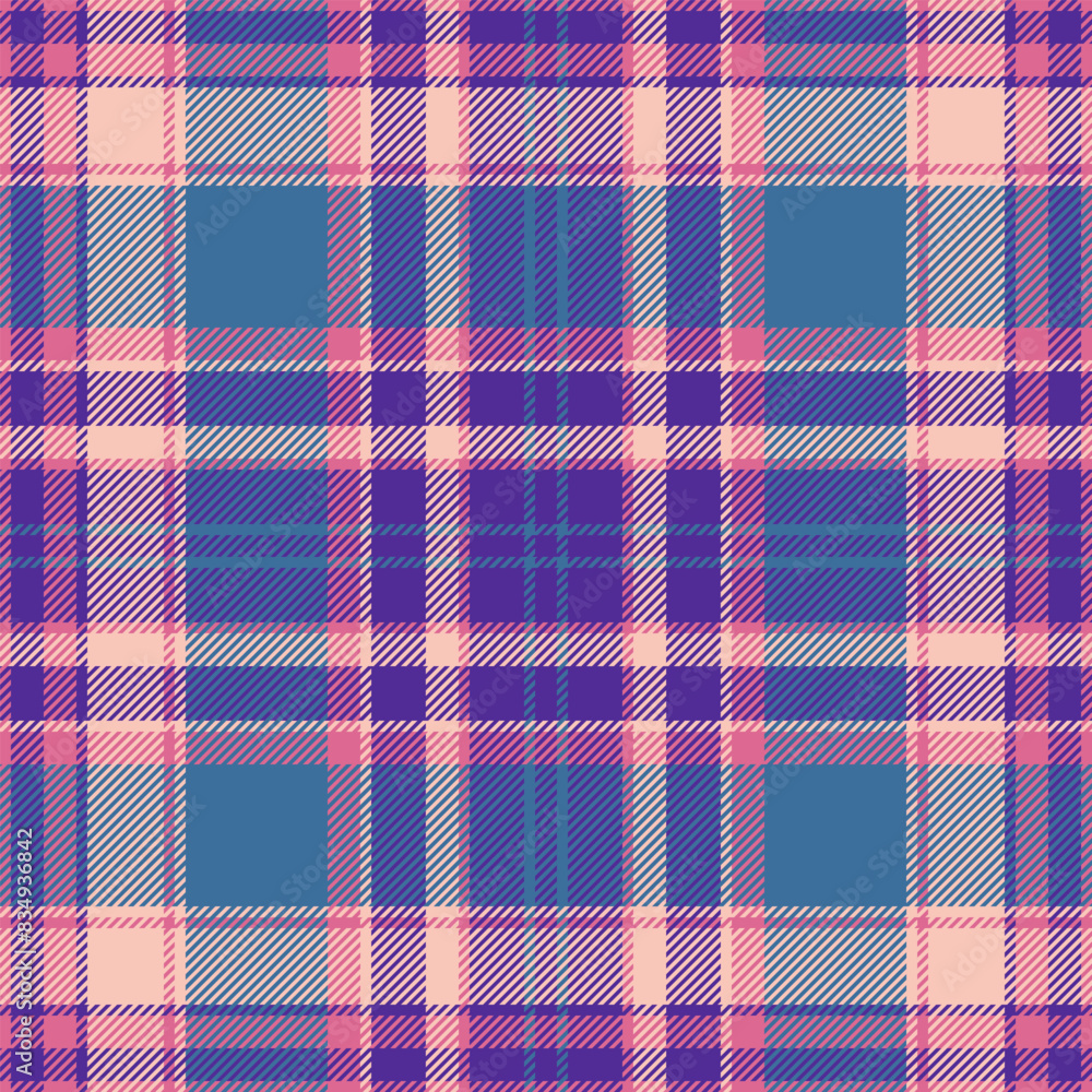 Fabric vector pattern of seamless plaid tartan with a check textile texture background. Fabric vector pattern of seamless plaid tartan with a check textile texture background.