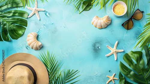 Travel Concept Background - Summer Vibes for Website and Social Media Headers