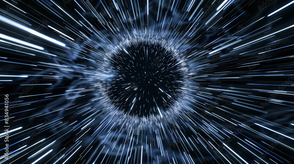 Obraz premium Fractal burst background.