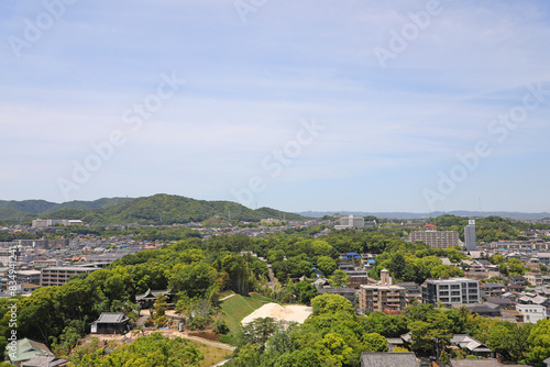 Plakat 福山市の街並み