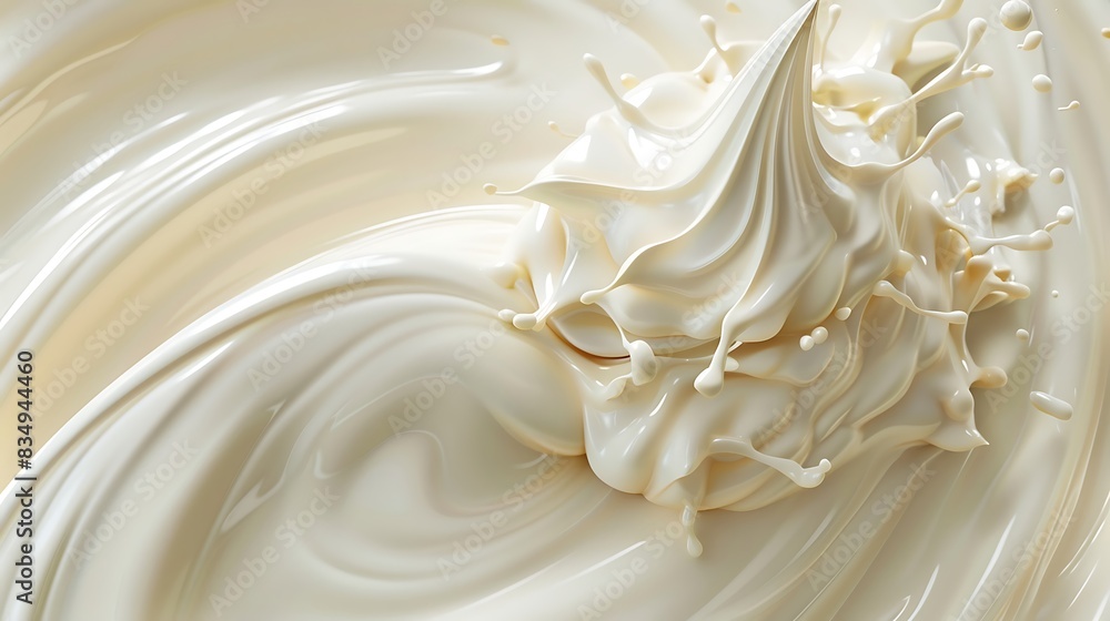 Cosmetic cream background Cosmetic cream background