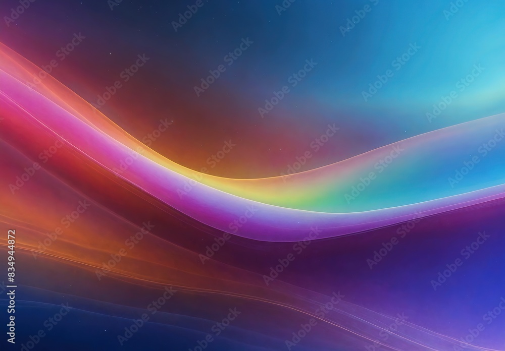 Fototapeta premium Abstract background of the Aurora Borealis