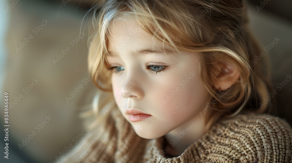 Close Up Portrait Of A Young Girl With Blonde Hair And Blue Eyes Close Up Portrait Of A Young Girl With Blonde Hair And Blue Eyes