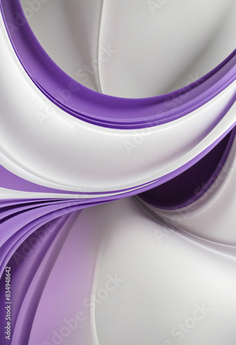 Smooth Purple Vector Flow Background