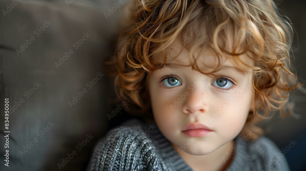 Portrait of a cute redheaded boy Portrait of a cute redheaded boy