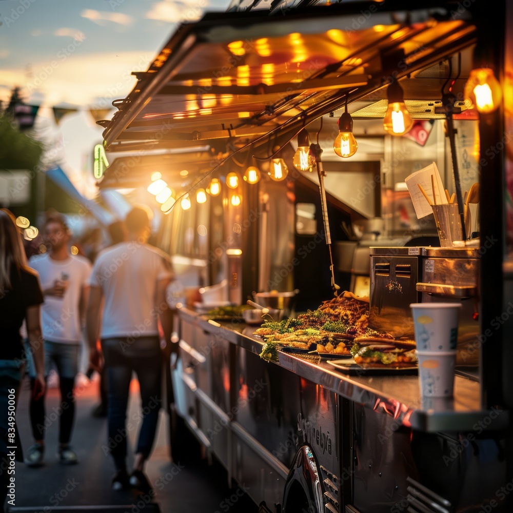 Food Trucks in the Bustling City Festival Food Trucks in the Bustling City Festival