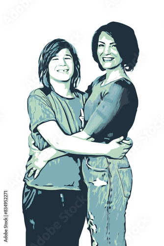 parent and child
