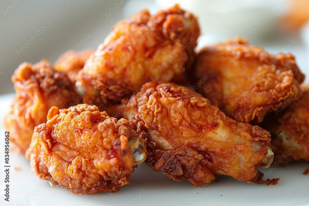 Fried Chicken - Crispy golden-brown fried chicken pieces. Fried Chicken - Crispy golden-brown fried chicken pieces.
