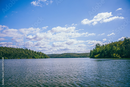 Obraz na płótnie Park - Natur - see w salonie
