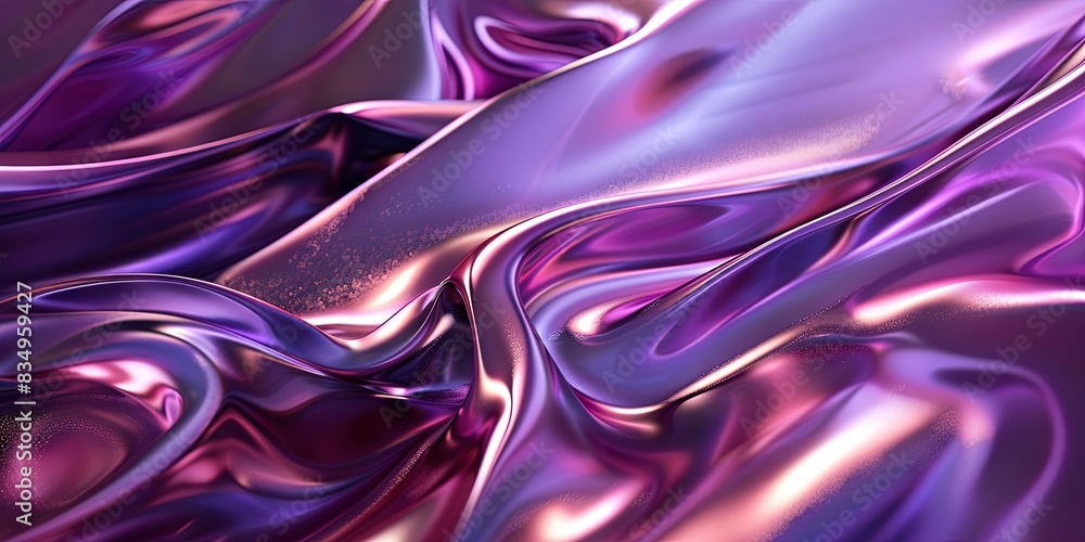 Fototapeta premium purple metallic liquid texture