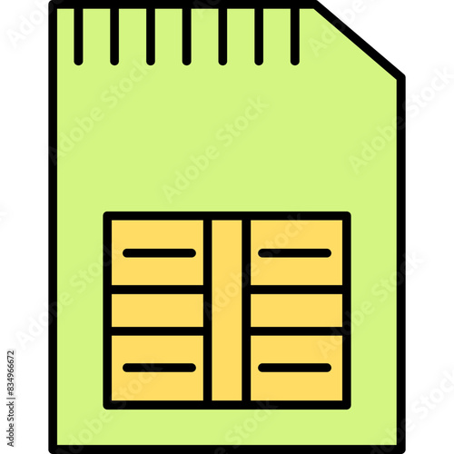 Phone Sim Card Icon