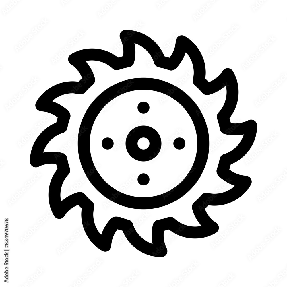 saw line icon saw line icon