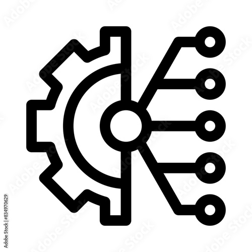 manufacturing line icon