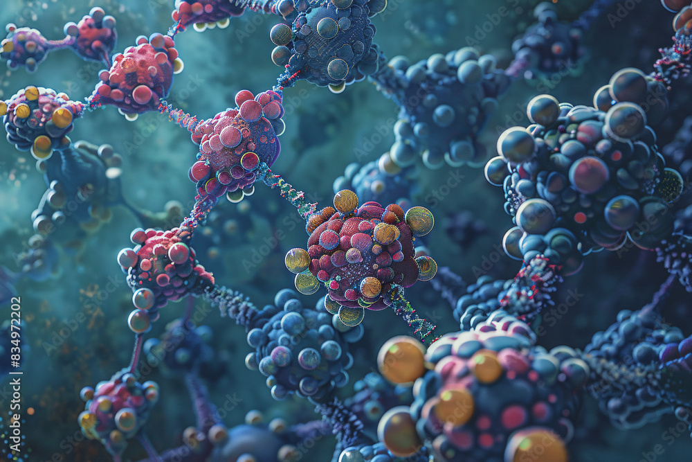 Glassy Matrix with Phospholipid Molecules Creating Intricate Patterns in Pixel Art Glassy Matrix with Phospholipid Molecules Creating Intricate Patterns in Pixel Art