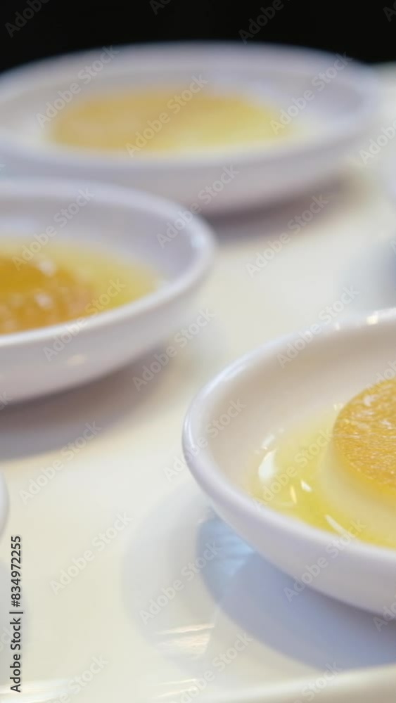 buffet on small white plates creme brulee Asian Cuisine other recipe other buffet on small white plates creme brulee Asian Cuisine other recipe other